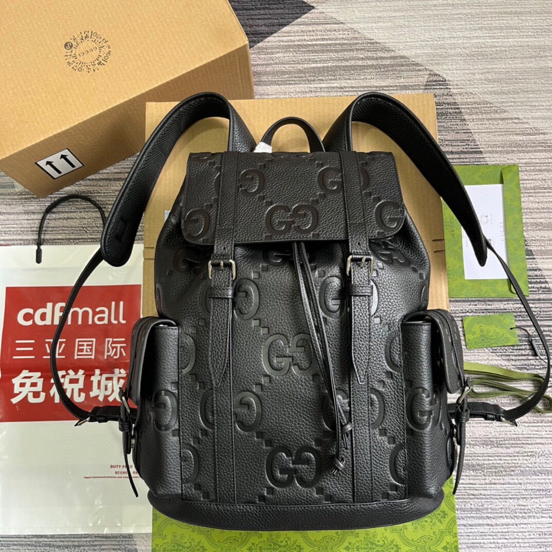 Balo Gucci Super Double G Siêu Cấp Màu Đen Size 41cm